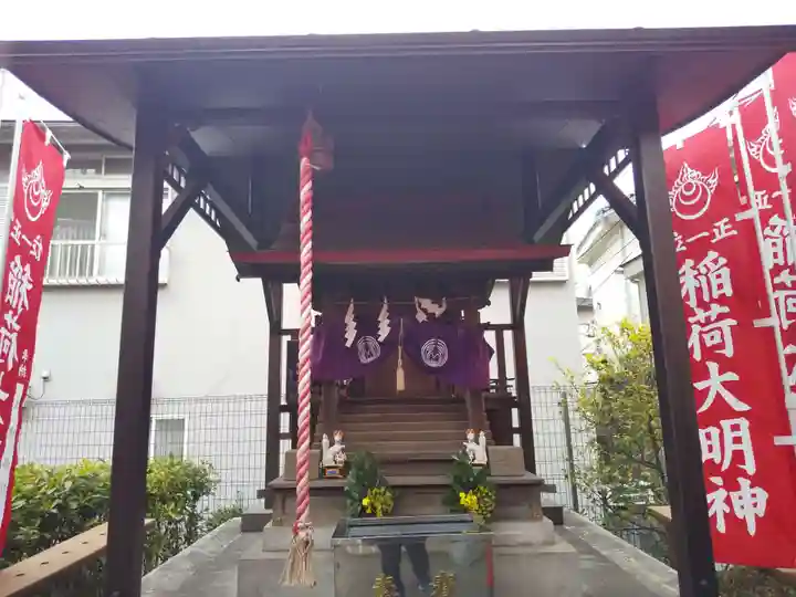 穏田神社の末社・摂社