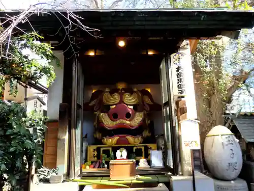 波除神社（波除稲荷神社）の像