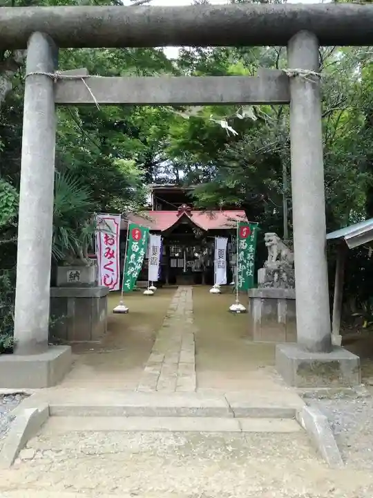 富里香取神社の鳥居