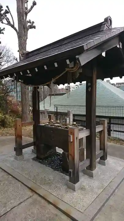 正八幡神社の手水舎