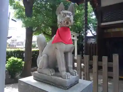 飛木稲荷神社の狛犬