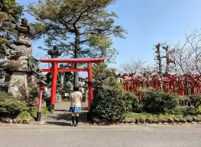 稲荷神社の鳥居
