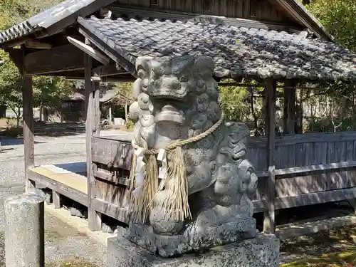 垣田神社の狛犬