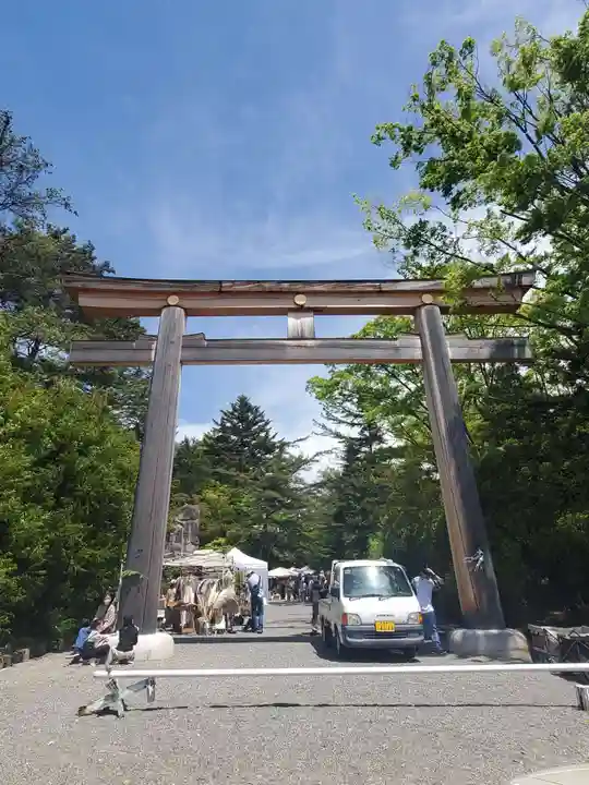 長野縣護國神社の鳥居
