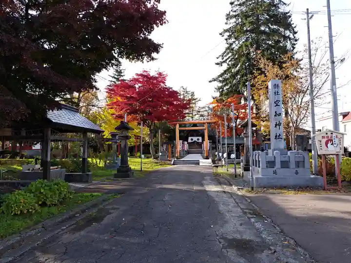 空知神社の鳥居