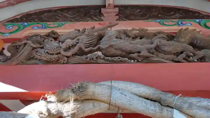 雪ケ谷八幡神社の芸術
