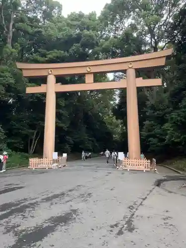 明治神宮の鳥居