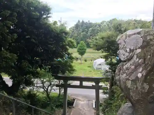 谷上神社の鳥居