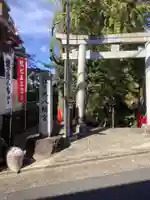 蝮ヶ池八幡宮の鳥居