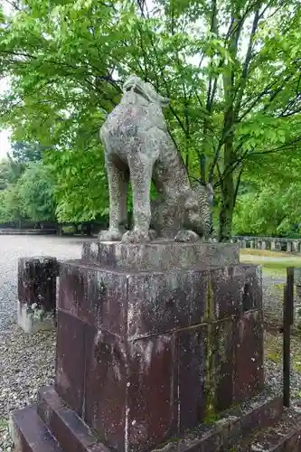 吉野神宮の狛犬