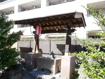 穴切大神社の手水舎