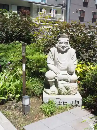 成子天神社の像