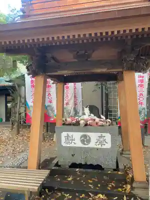 田無神社の手水舎