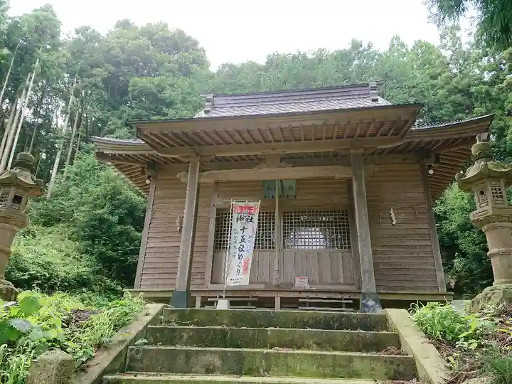 白久神社の本殿・本堂