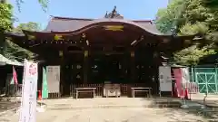 渋谷氷川神社の本殿