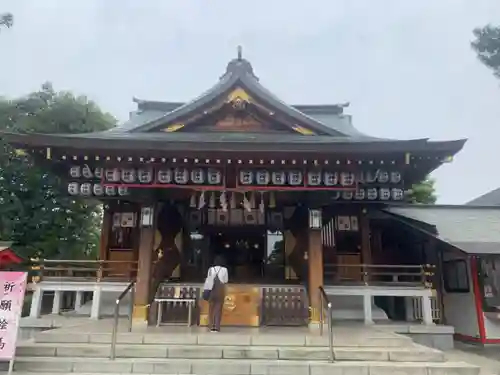 中野沼袋氷川神社の本殿・本堂
