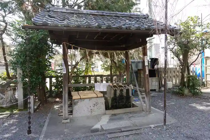 水火天満宮の手水舎