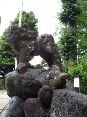 寒田神社の狛犬