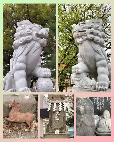 発寒神社の狛犬