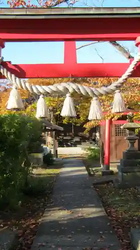 鏡日吉神社の鳥居