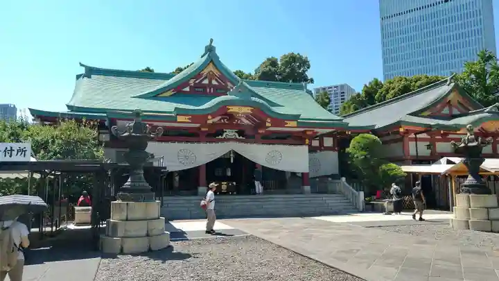 日枝神社の本殿・本堂