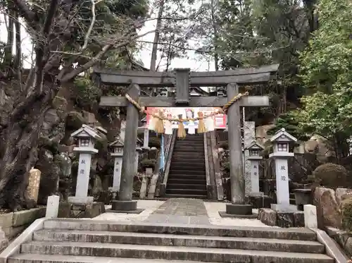 師岡熊野神社の鳥居