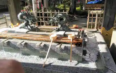 大國魂神社の手水舎