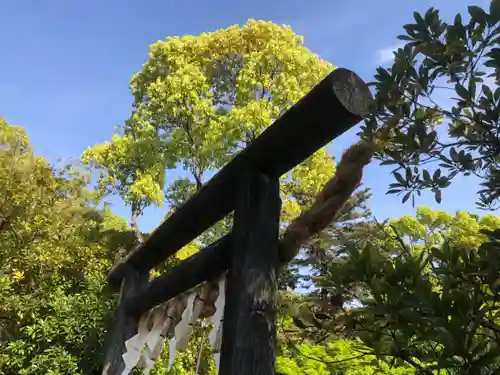 阿比太神社の鳥居