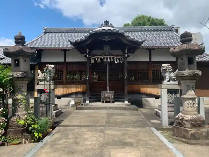 北桑名総社・北桑名神社の本殿・本堂