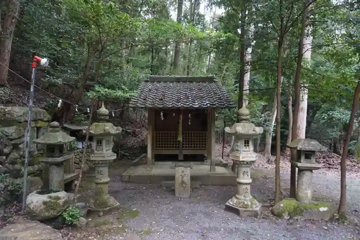 崇道神社の末社・摂社