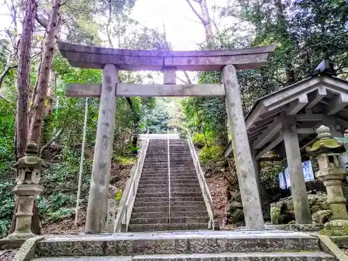 矢田八幡神社の鳥居