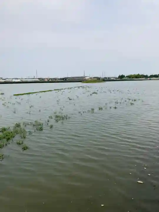 国安天満神社の周辺