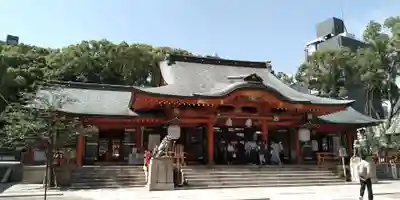 生田神社の本殿・本堂