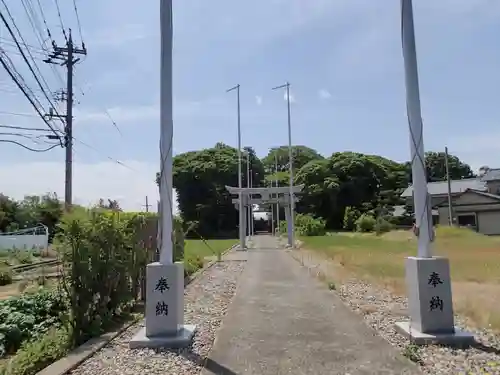 鵜森神社の鳥居