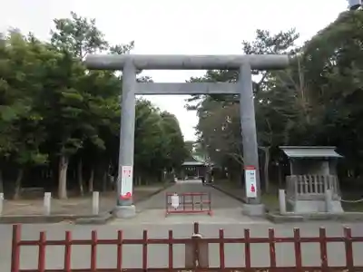 鶴谷八幡宮の鳥居