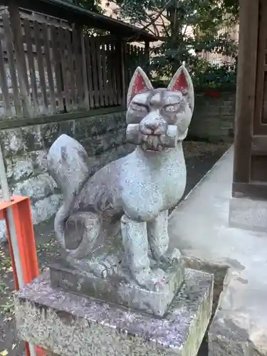 加納八幡神社の狛犬