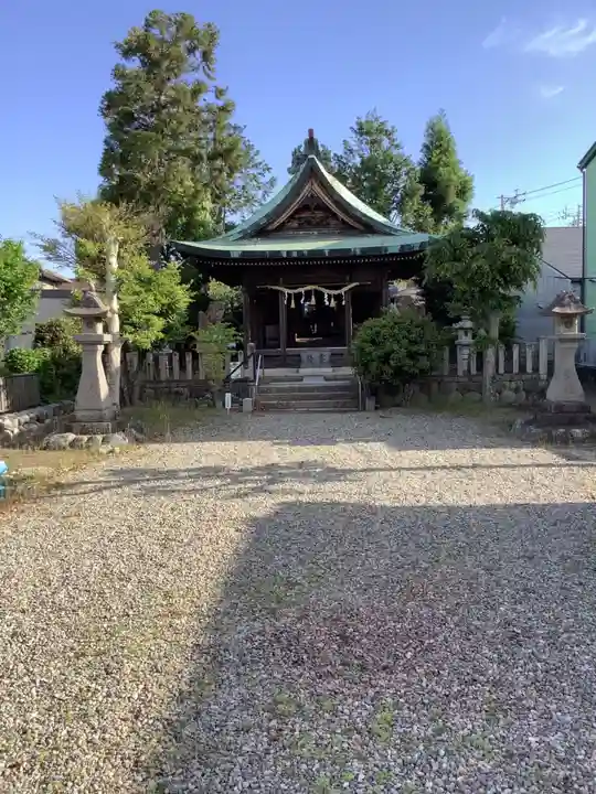 津島社の本殿・本堂