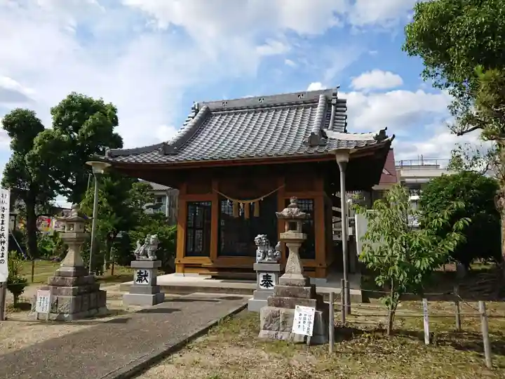 薮田八幡宮の本殿・本堂