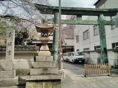 名古屋東照宮の鳥居