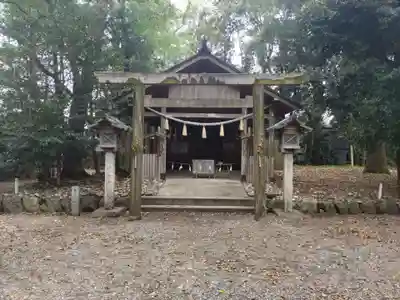 箕曲中松原神社の鳥居