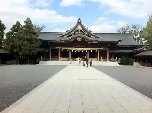 寒川神社の本殿