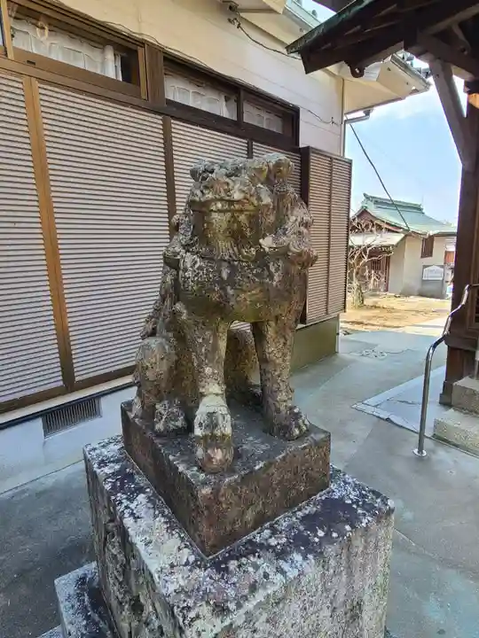 立帰天満宮の狛犬