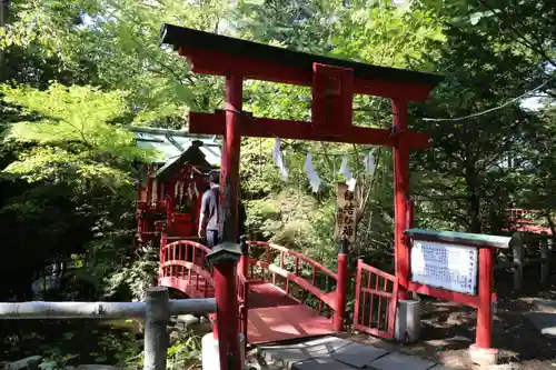 白石神社の鳥居