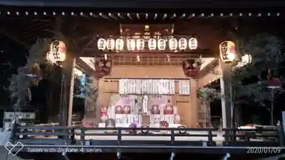 子安神社のお祭り
