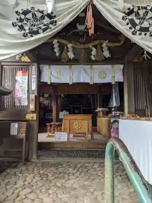 阿賀神社の本殿・本堂
