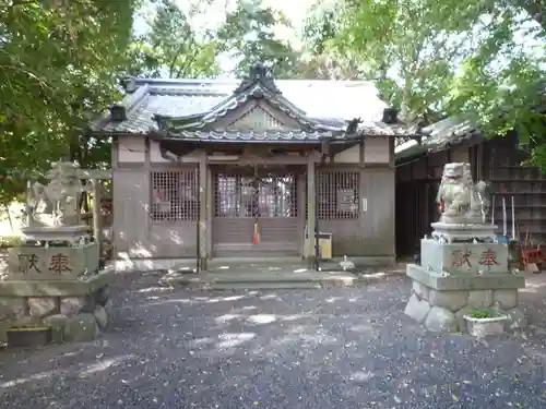 八雲神社（河芸町影重）の本殿・本堂