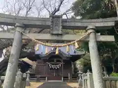 白山神社の鳥居