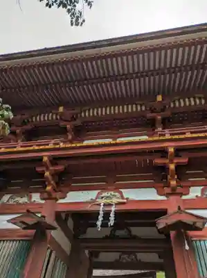 吉野水分神社(吉野町)の山門・神門