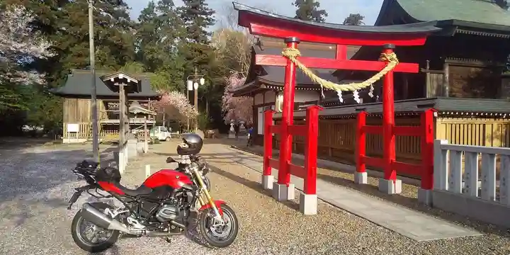 結城諏訪神社の鳥居