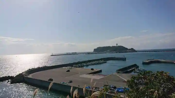 小動神社の景色